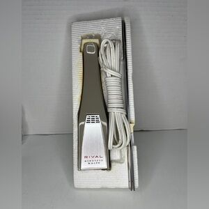 Rival Electric Kitchen Knife Model #1210p Turkey Carving Vintage New